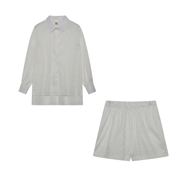 Elizabeth™ - Luftiges Shirt und Shorts Set