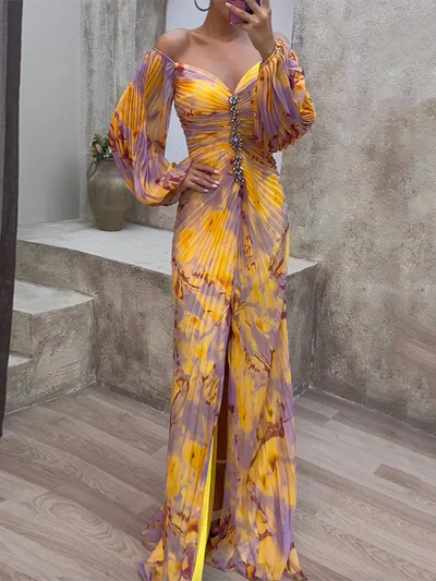 Kristine | Elegantes Kleid mit V-Ausschnitt