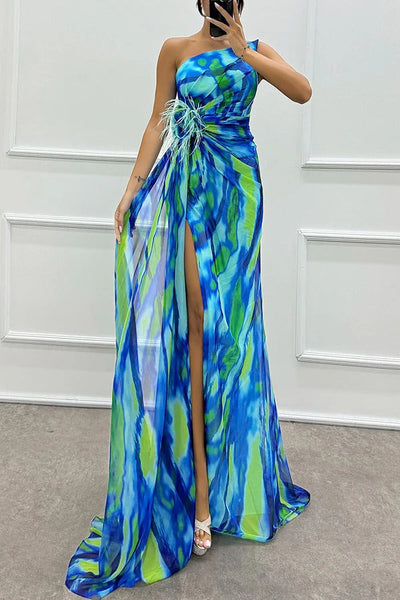 Naomi | Vibrierendes Maxikleid