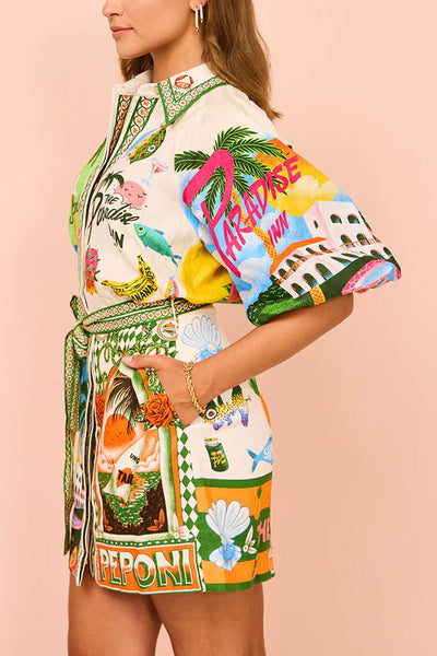 Kimm™ - Minikleid Sommerhemd