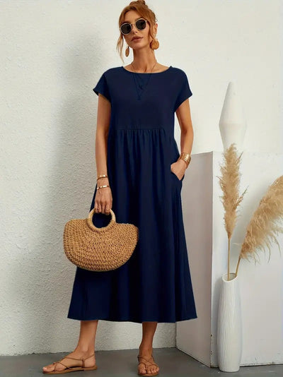 AURELIA | Klassisches Kleid mit Taschen