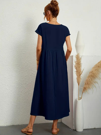 AURELIA | Klassisches Kleid mit Taschen