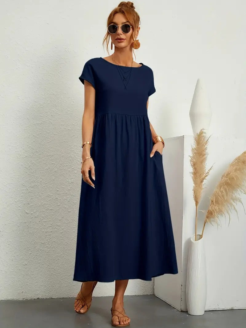 AURELIA | Klassisches Kleid mit Taschen