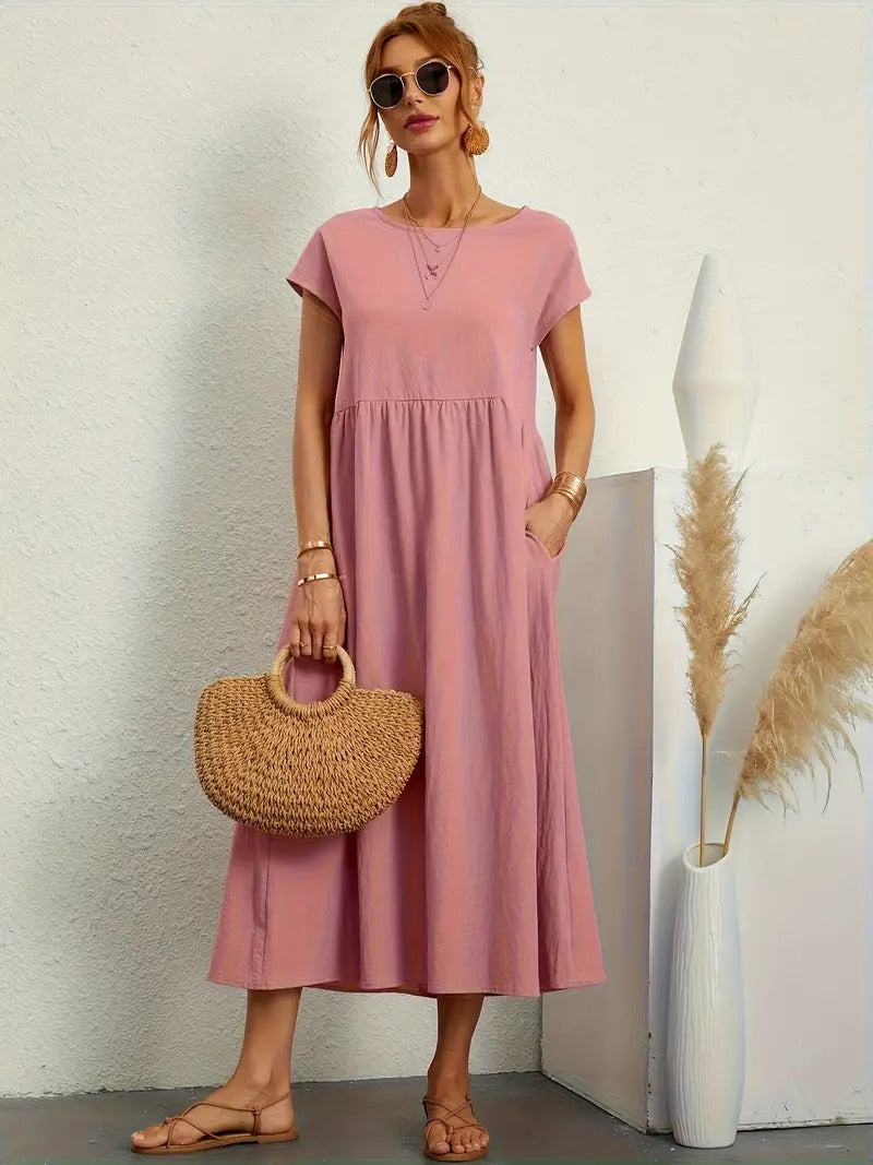 AURELIA | Klassisches Kleid mit Taschen
