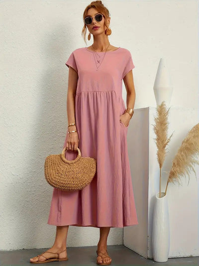 AURELIA | Klassisches Kleid mit Taschen