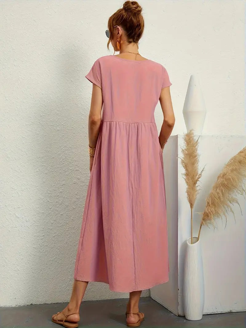 AURELIA | Klassisches Kleid mit Taschen