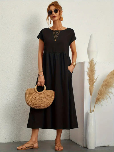 AURELIA | Klassisches Kleid mit Taschen