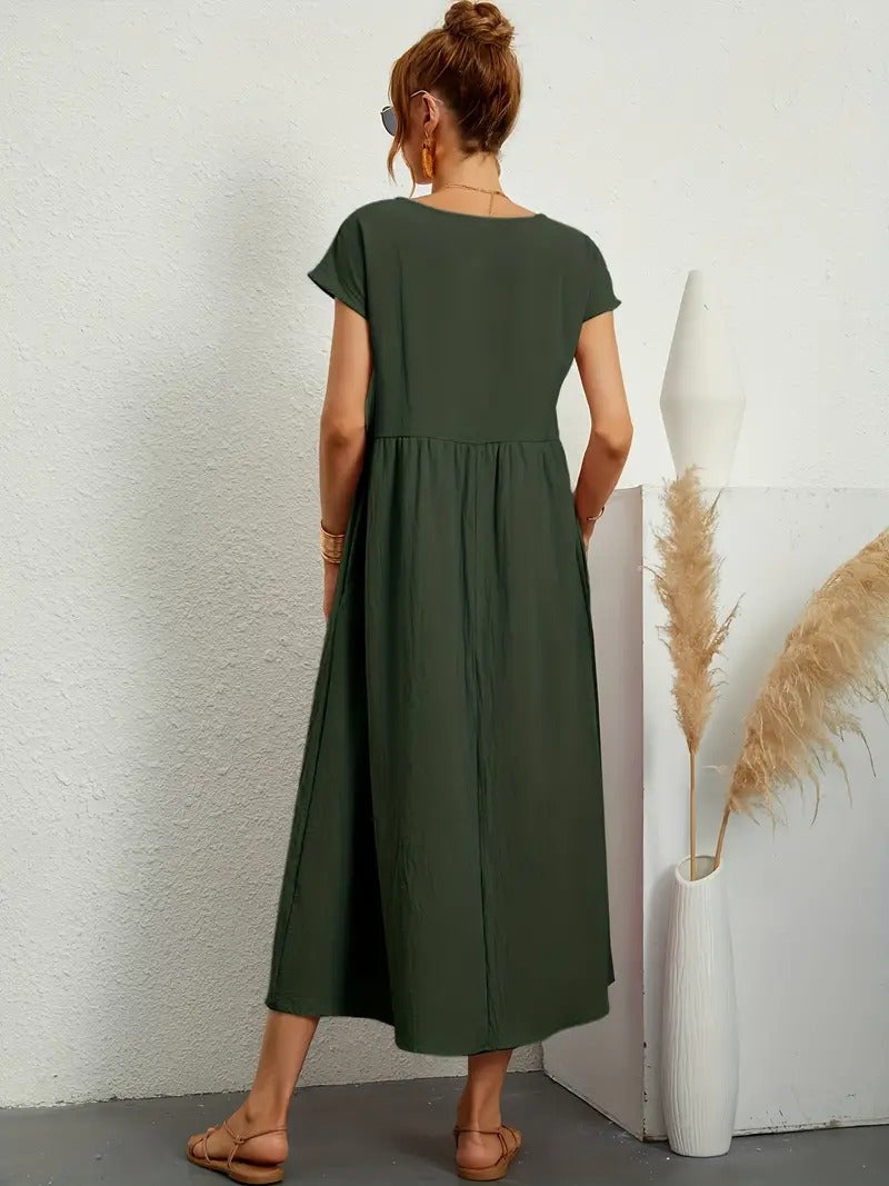 AURELIA | Klassisches Kleid mit Taschen