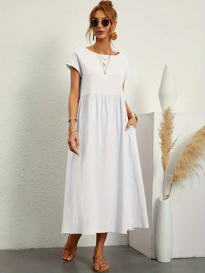 AURELIA | Klassisches Kleid mit Taschen