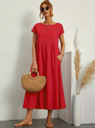 AURELIA | Klassisches Kleid mit Taschen