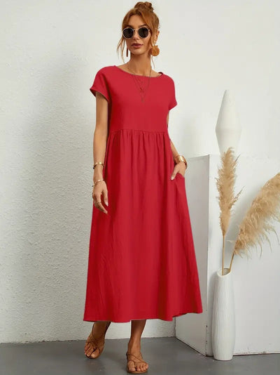AURELIA | Klassisches Kleid mit Taschen