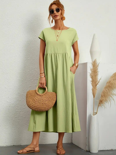 AURELIA | Klassisches Kleid mit Taschen