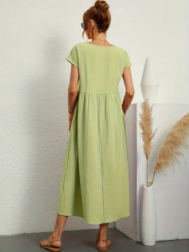 AURELIA | Klassisches Kleid mit Taschen