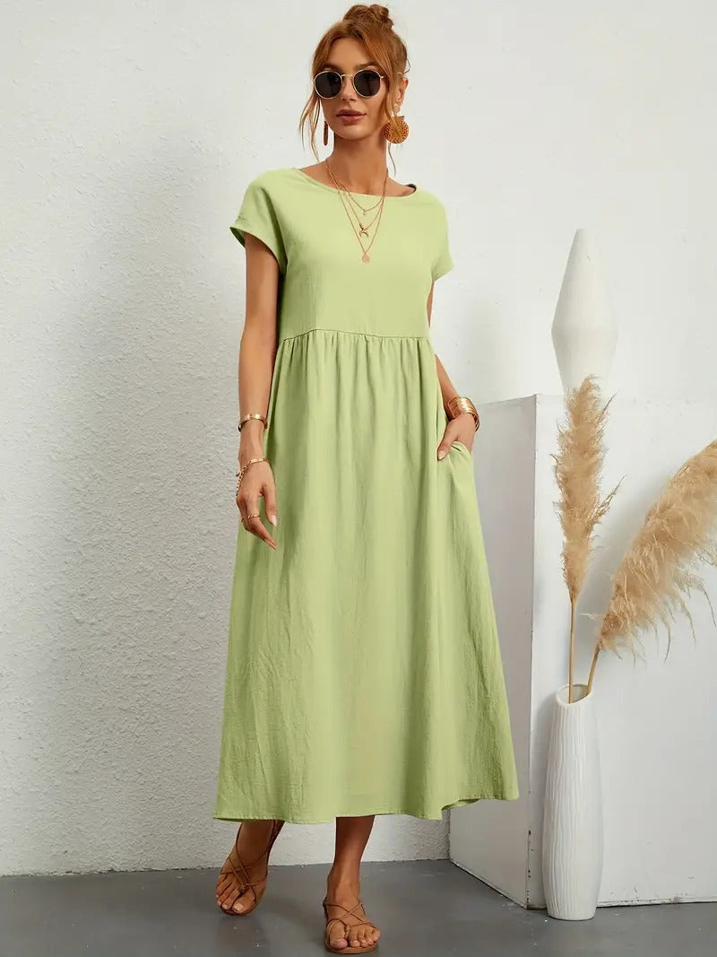AURELIA | Klassisches Kleid mit Taschen