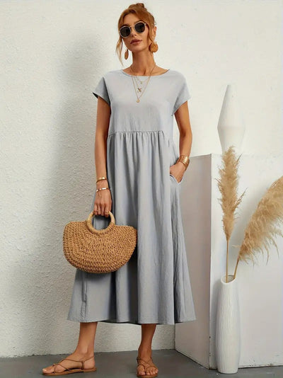 AURELIA | Klassisches Kleid mit Taschen