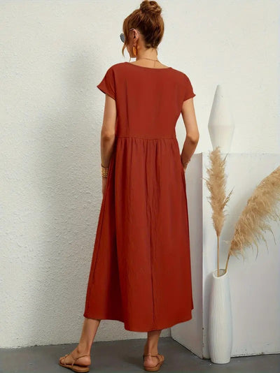 AURELIA | Klassisches Kleid mit Taschen