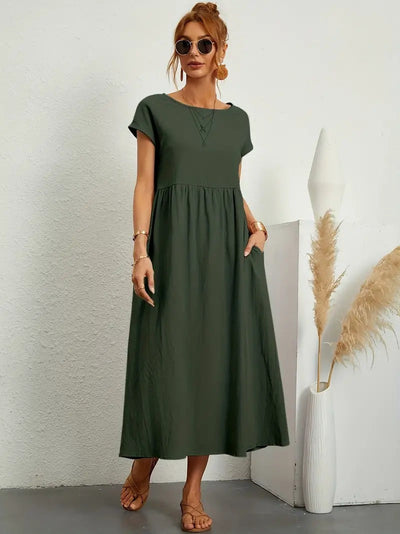 AURELIA | Klassisches Kleid mit Taschen
