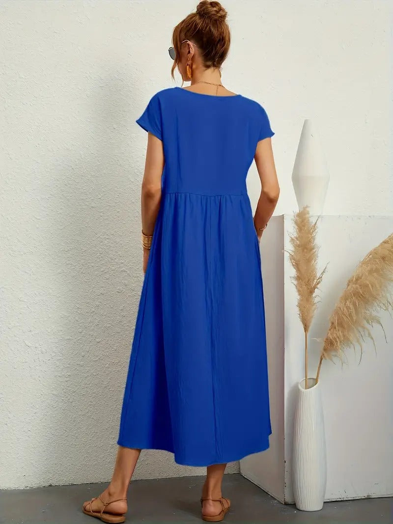AURELIA | Klassisches Kleid mit Taschen