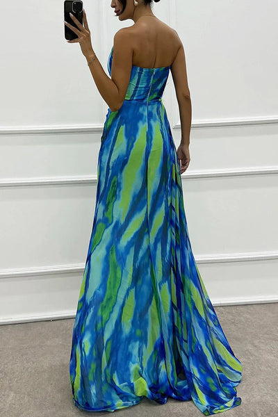Naomi | Vibrierendes Maxikleid