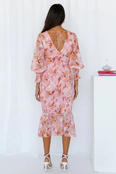 Millie - Atemberaubendes Blumenkleid