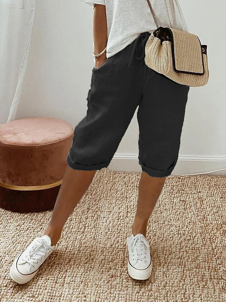 EMMA™ - Baumwoll-Leinen Damenhosen