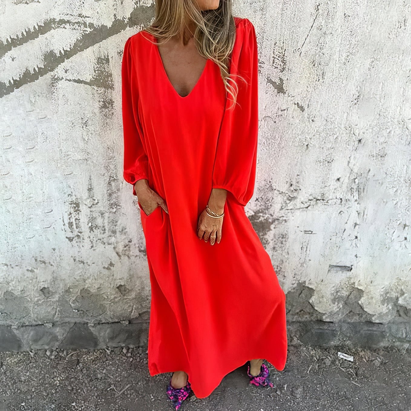 Susan - Langes Bohemian-Kleid