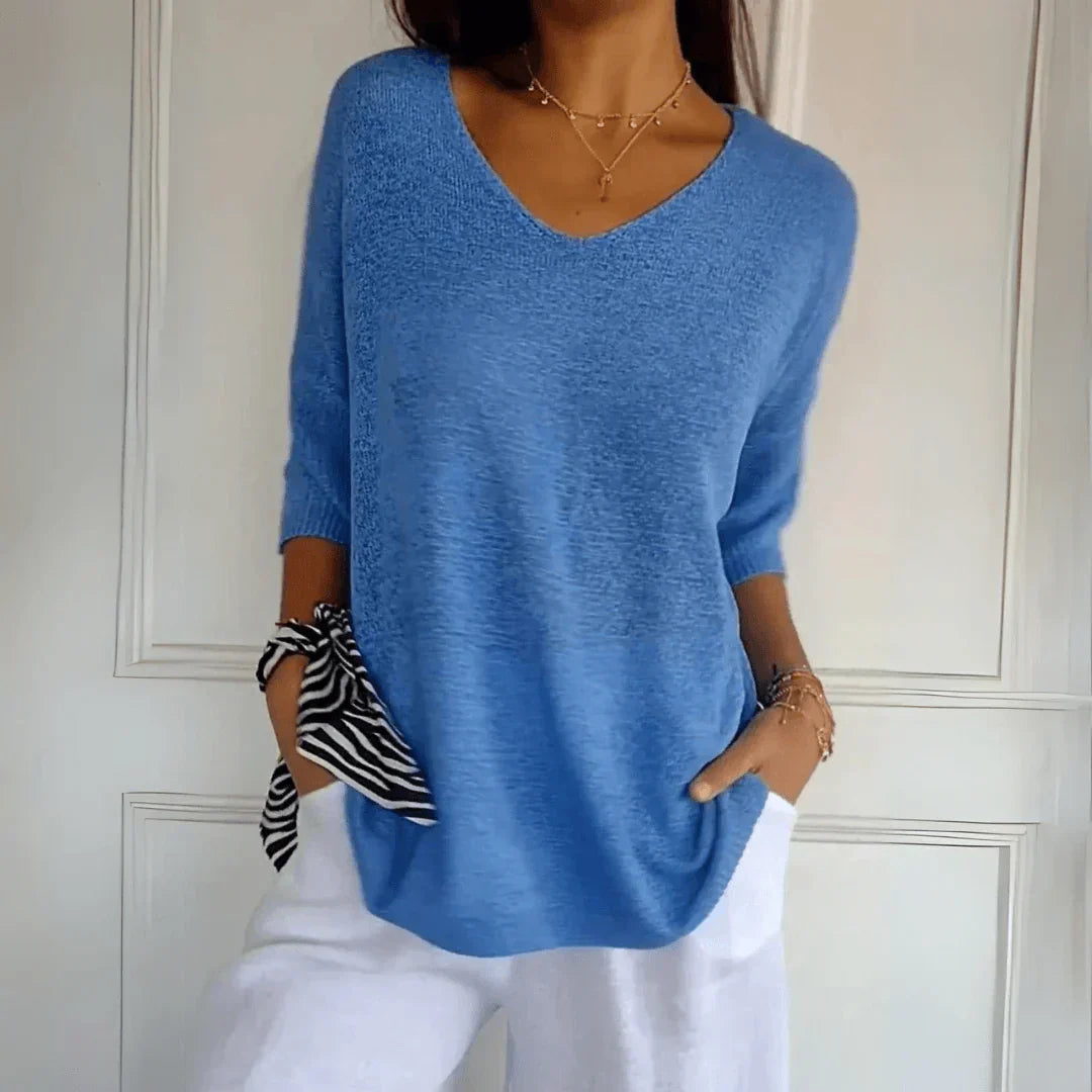 Azure™ - Entspanntes elegantes Top