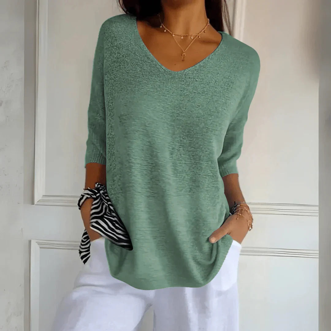 Azure™ - Entspanntes elegantes Top