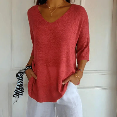 Azure™ - Entspanntes elegantes Top