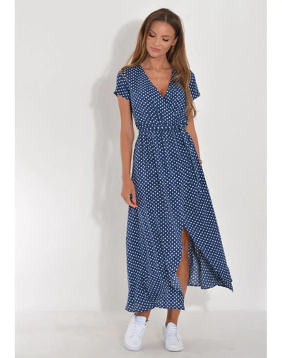 Suzanne - Elegantes Kleid mit V-Ausschnitt