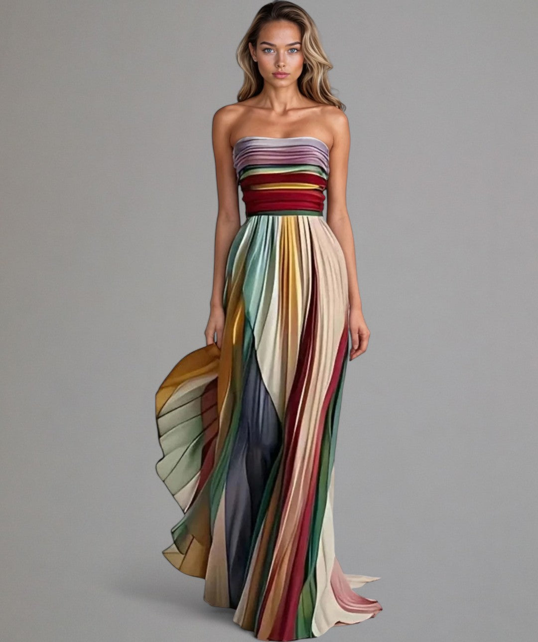 Ayla | Trägerloses Sommerkleid