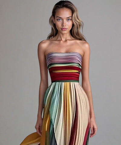 Ayla | Trägerloses Sommerkleid