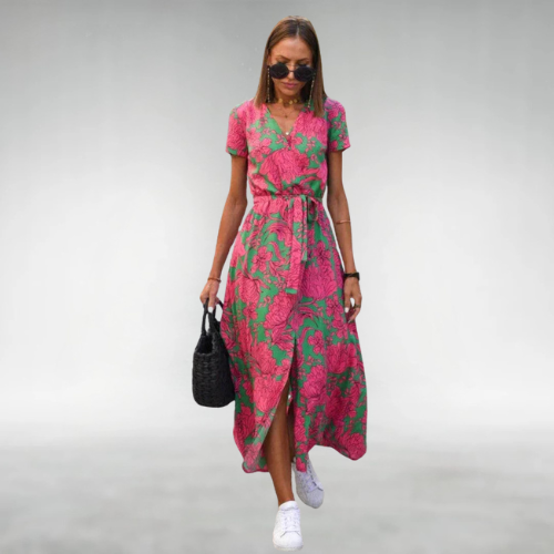 Nadia - Sommer-Blumenkleid
