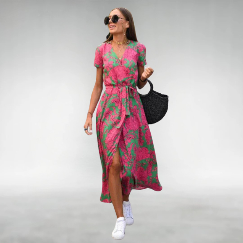 Nadia - Sommer-Blumenkleid