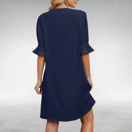 Virna - Zeitloses Kleid mit Bauchbedeckung