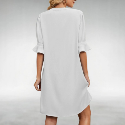 Virna - Zeitloses Kleid mit Bauchbedeckung