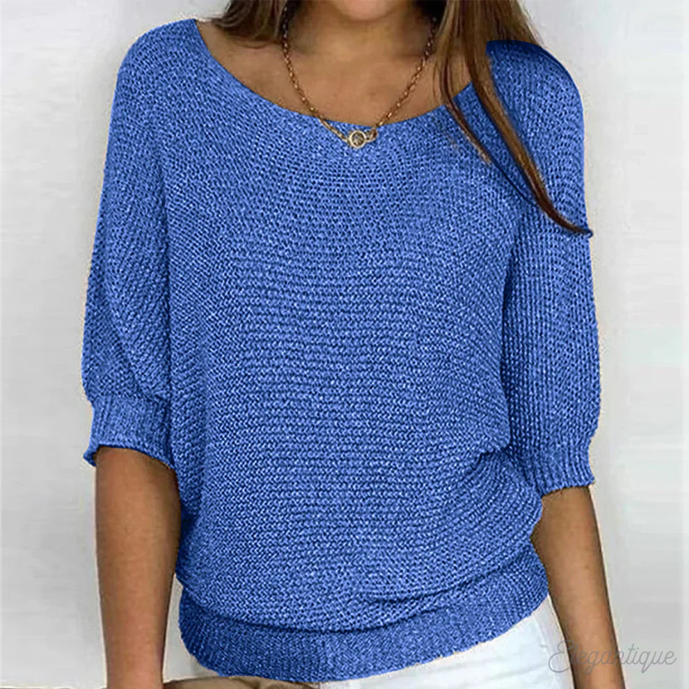 Eunice™ - Entspanntes Strick-Top