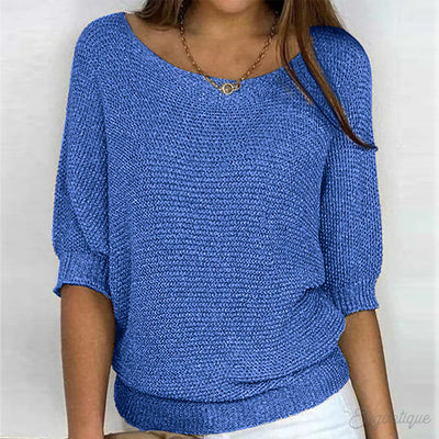 Eunice™ - Entspanntes Strick-Top