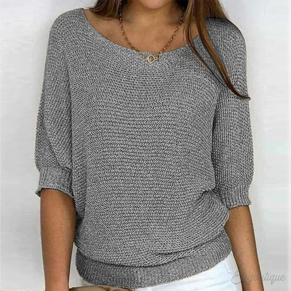 Eunice™ - Entspanntes Strick-Top