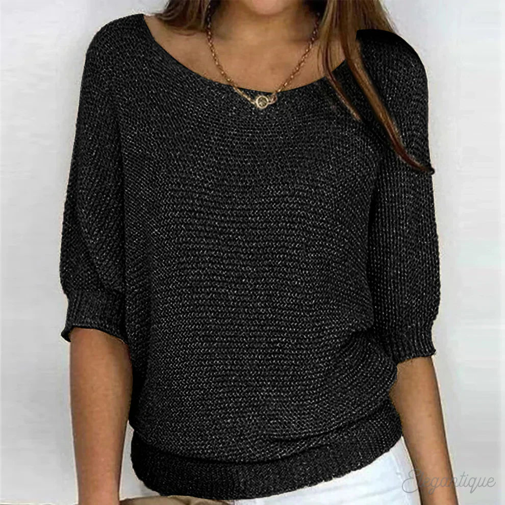 Eunice™ - Entspanntes Strick-Top