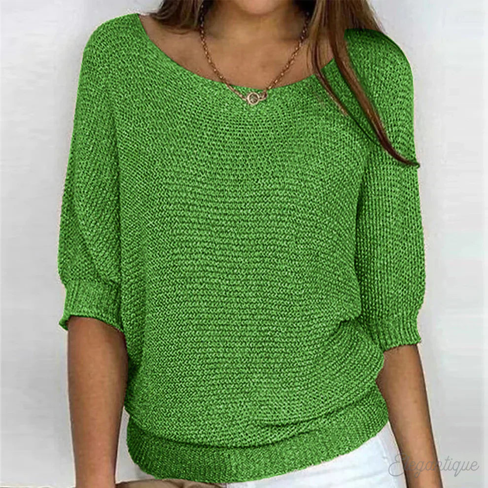 Eunice™ - Entspanntes Strick-Top