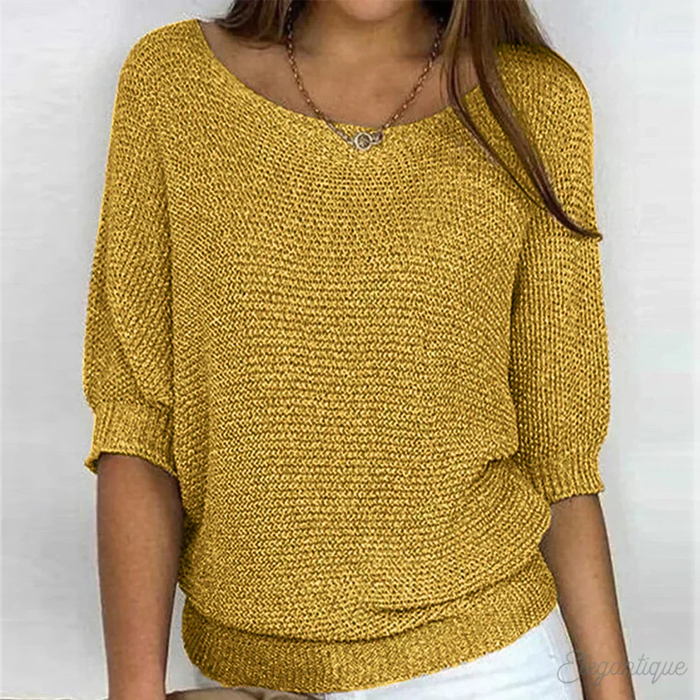 Eunice™ - Entspanntes Strick-Top