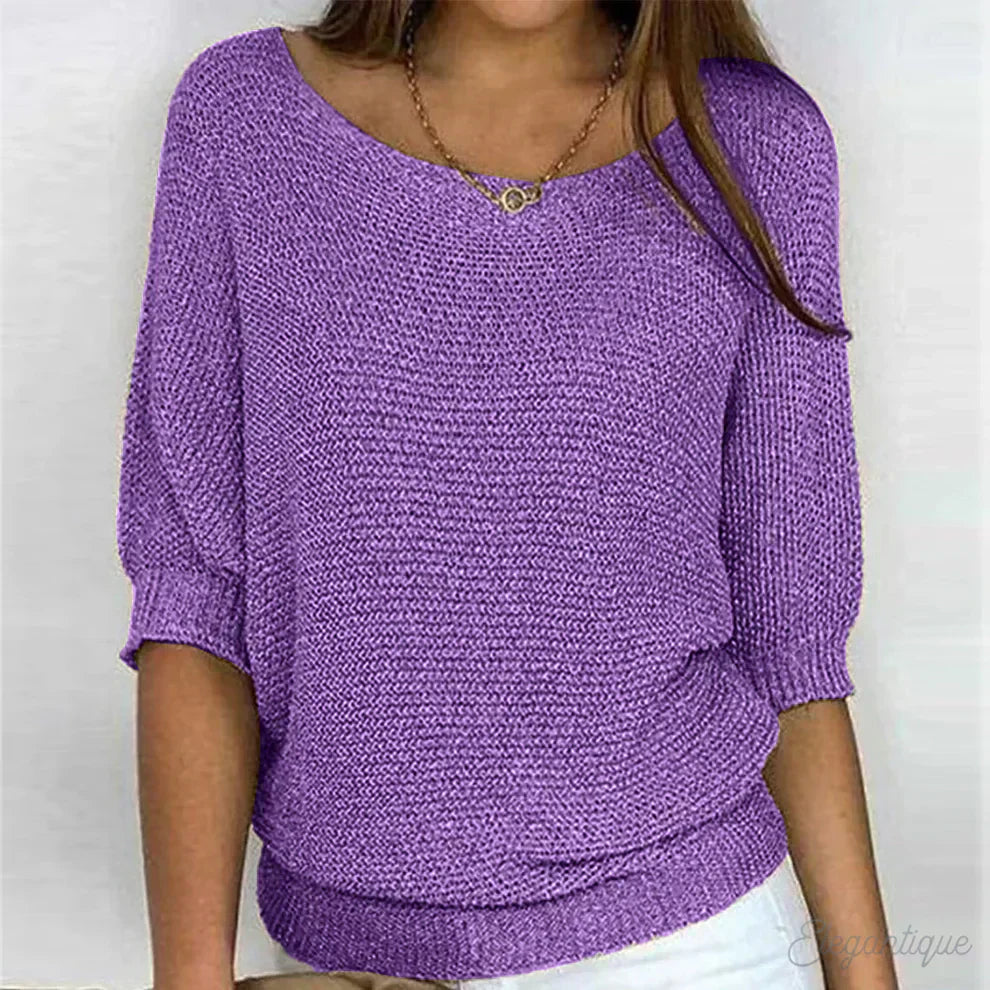 Eunice™ - Entspanntes Strick-Top