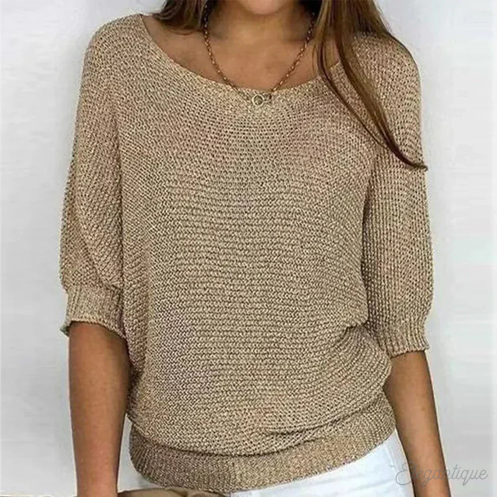 Eunice™ - Entspanntes Strick-Top