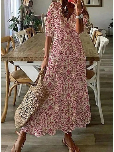 Dianna™ - Boho-Bauchfreies Kleid