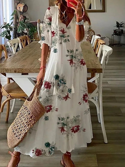 Dianna™ - Boho-Bauchfreies Kleid